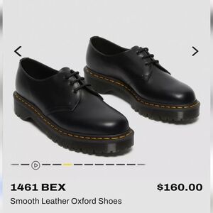 GUC 1461 Dr. Martens Smooth Leather Oxford Shoes